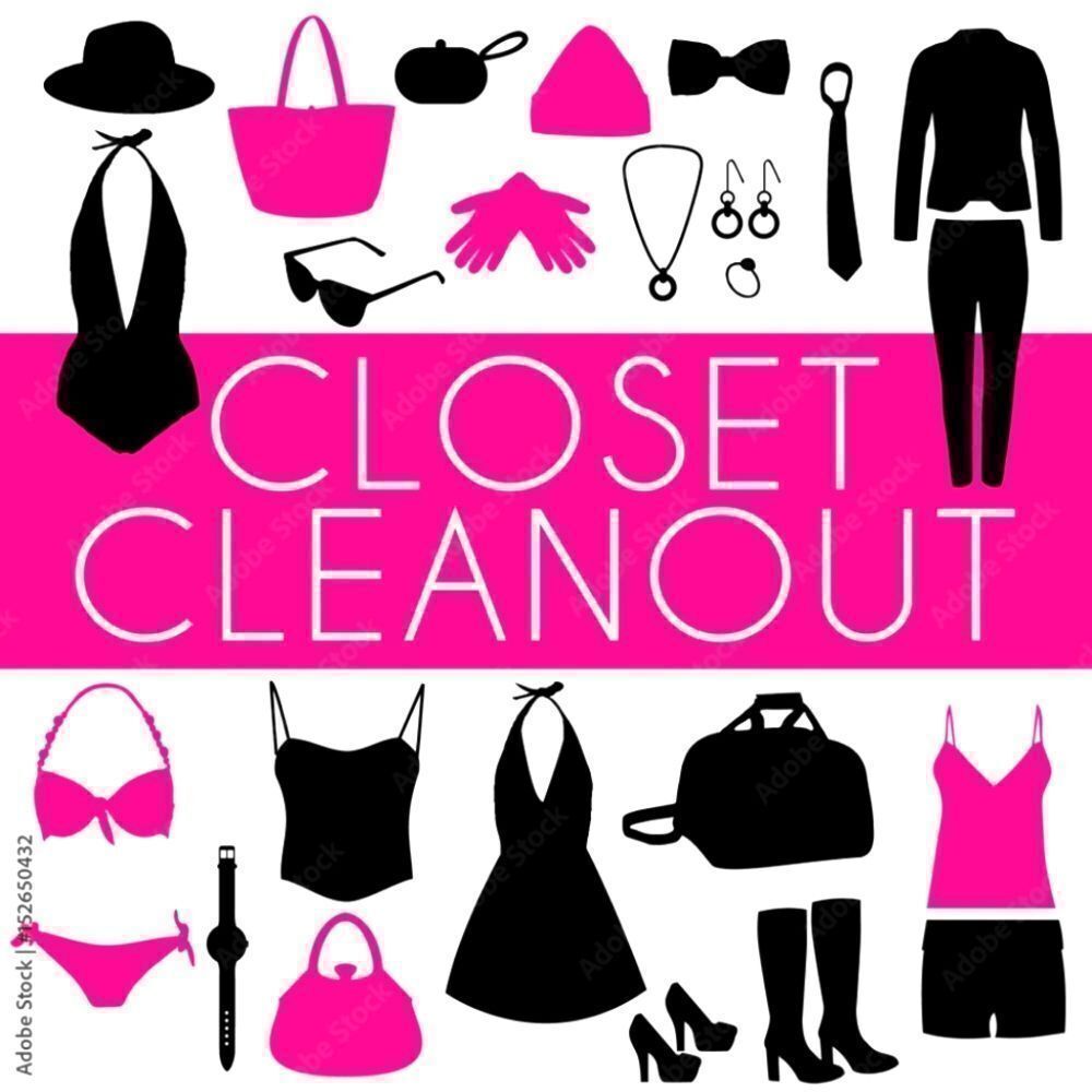 I HAPPILY  PARTICIPATE IN CLOSET CLEAN OUT!